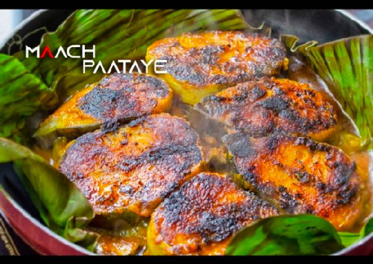 Maach Pataye | Fish in banana leaf