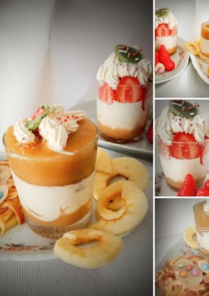 Une photo de Verrines de Pâques au Cook Expert et Kitchenaid artisan