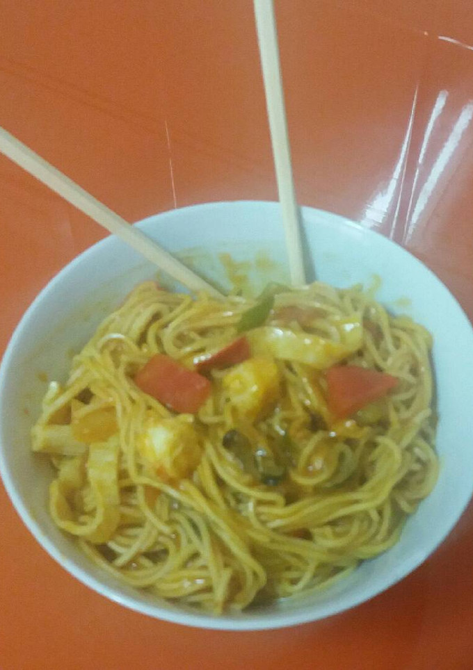 Una foto de ¡Otra vez fideos chinos!