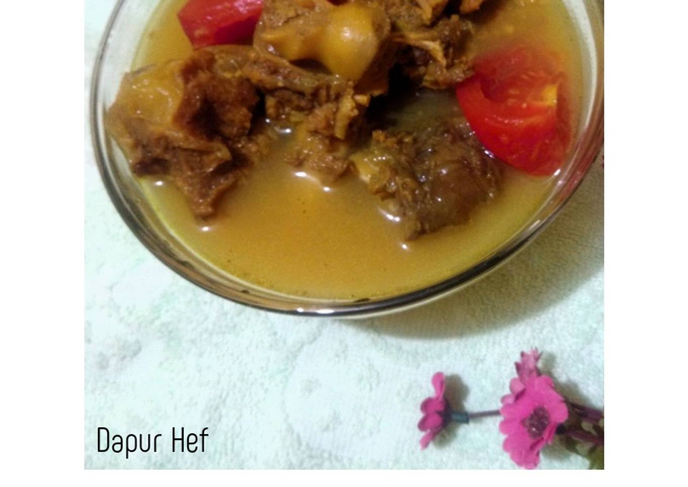 Resep Soto Kambing Ala Dapur Hef Anti Gagal