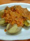 Papas chorreadas