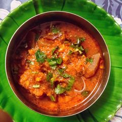 A picture of Bottle Gourd Curry.