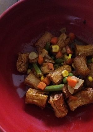 Foto resep Sosis asam manis sehat