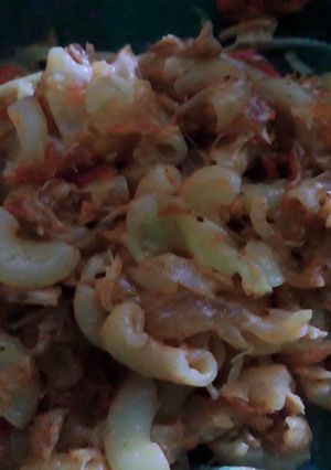 A picture of Chicken mecroni.