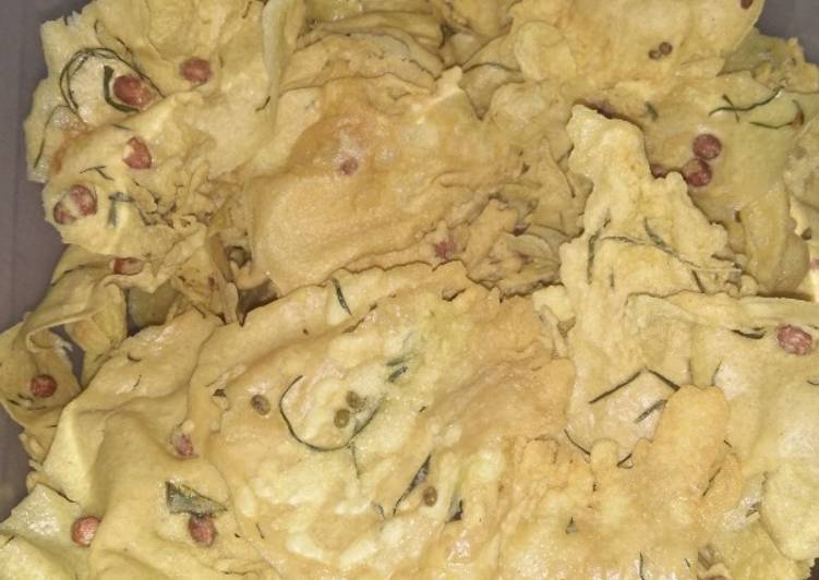 Peyek Garing anti gagal