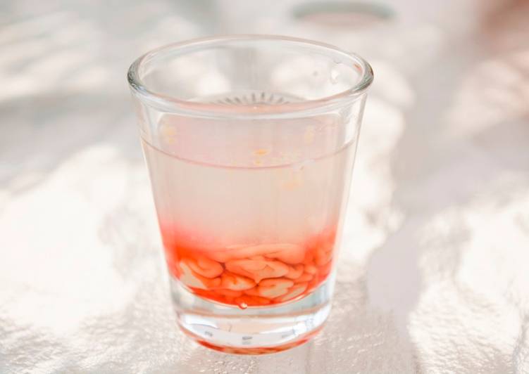Shot para Halloween &#34;Cerebro de Mono&#34;