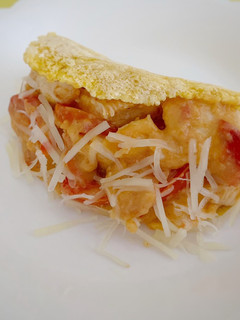 Foto di Tacos di Mais con Pollo e Peperoni