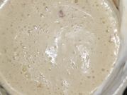 A picture of dates and yoghurt