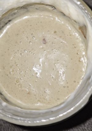 A picture of Greek Yogurt, Date and Tahini Ice Cream.