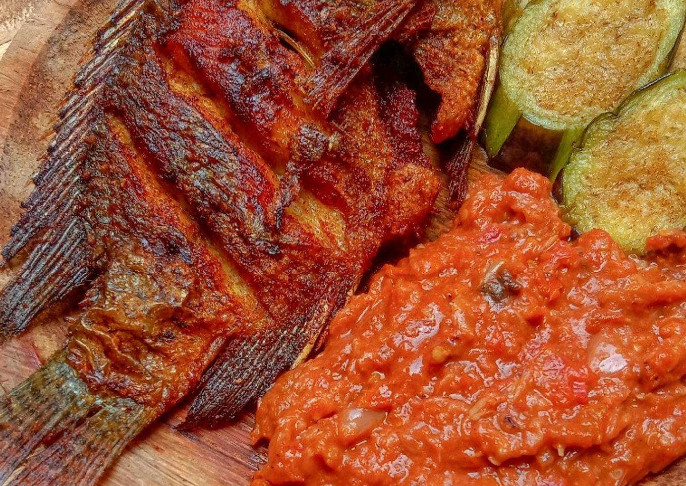 Ikan Mujair Goreng Sambal Terasi