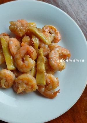 Foto resep Udang Saos Jahe