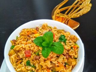 Schezwan Veg Biryani