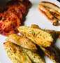 Recipe Mixed-herb Potato Wedges which Delicious