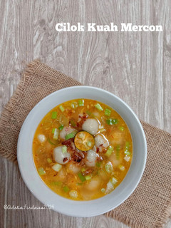 Foto resep Cilok Kuah Mercon