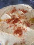 Hummus de garbanzos y tahini