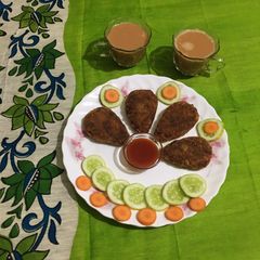 A picture of Vegetable Cutlet.
