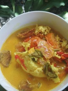Foto resep Ikan Asin Masak Santan