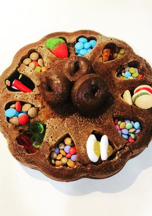 Une photo de Gâteau surprise au chocolat caramel
