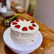 Cake strawberry