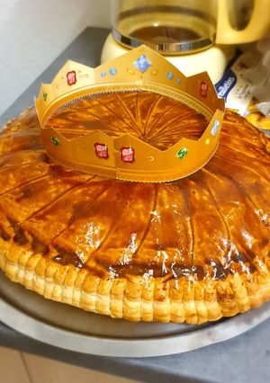 Une photo de Galette des rois au chocolat