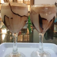 A picture of Chocolate shake.