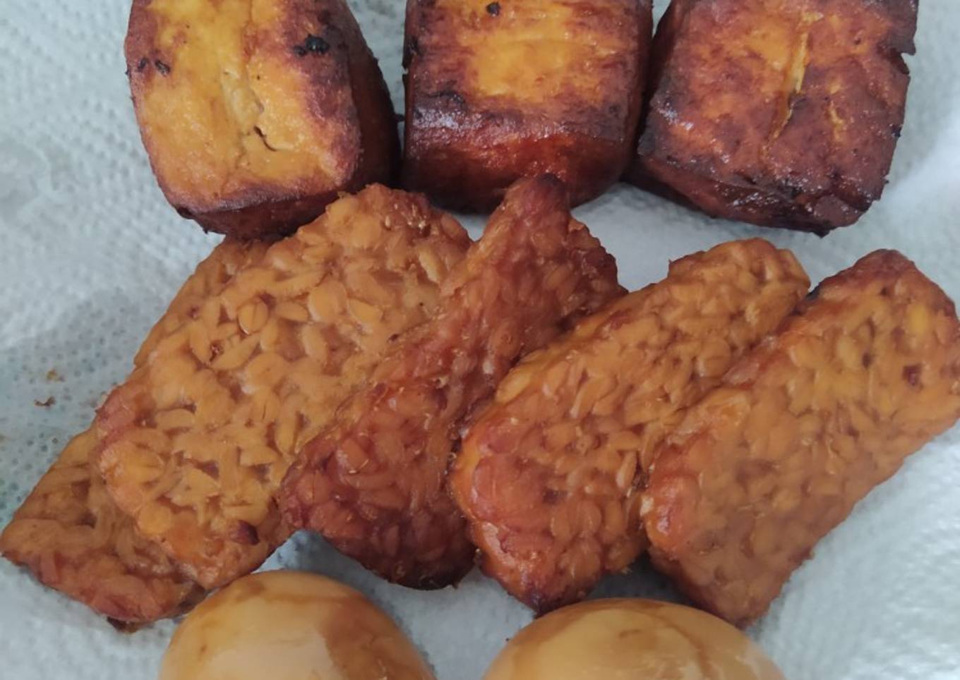 Tahu Tempe Telor Bacem