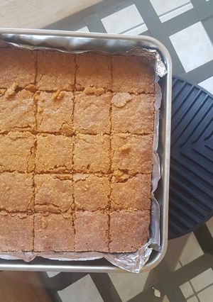 A picture of Salted Brown Butter Butterscotch Bars.