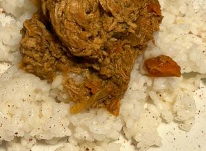 Foto di Pulled chicken indonesian style