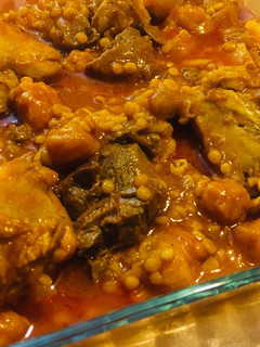 عکسی از دستور خورشت آلو
