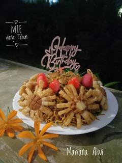 Foto resep Mie Ulang Tahun