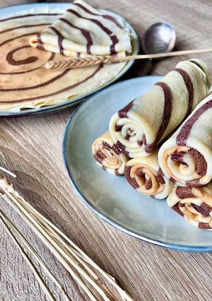 Une photo de Crêpes tourbillons