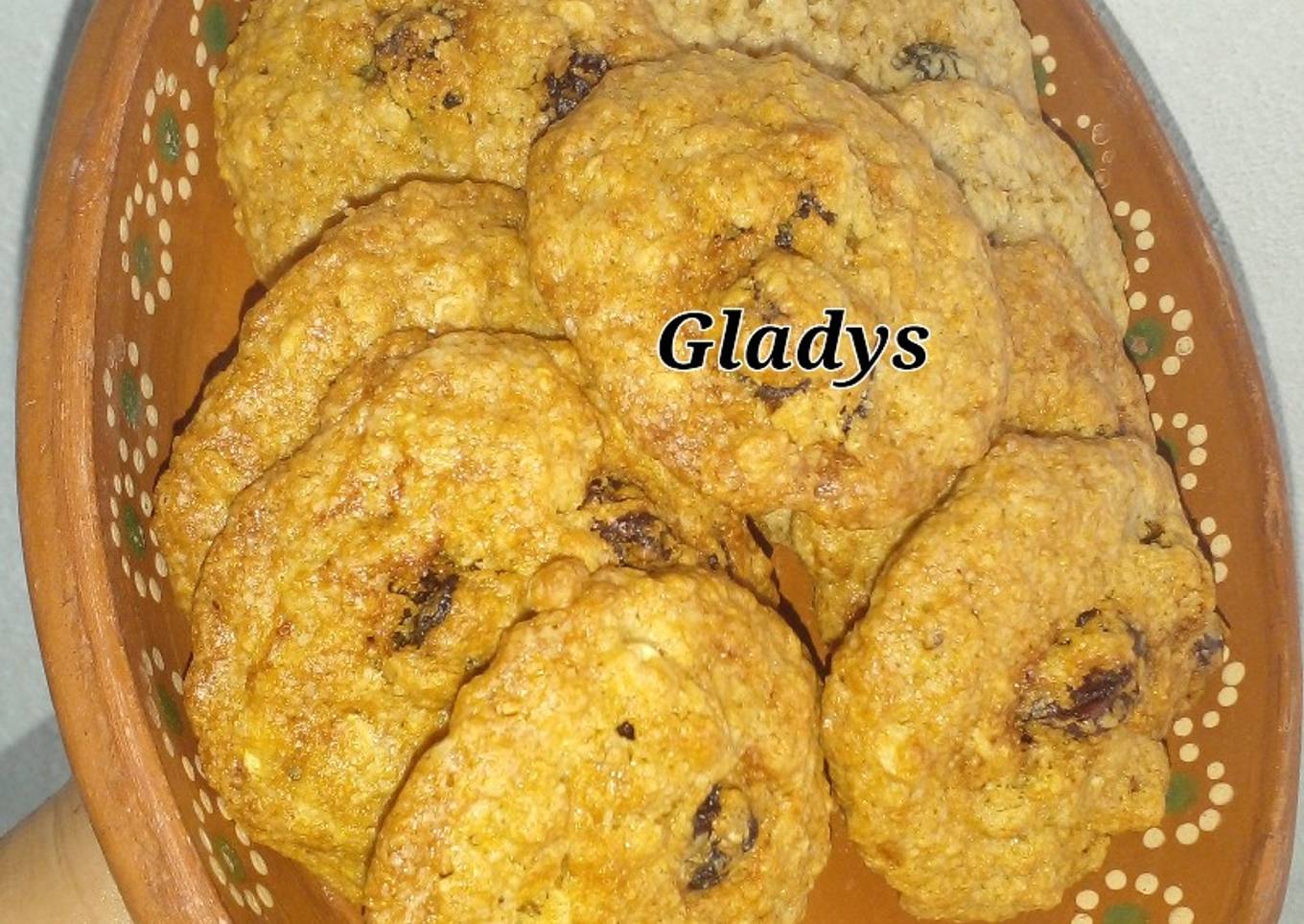 Galletas de avena y pasas🍇