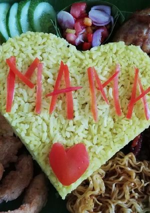 Foto resep Nasi kuning baper
