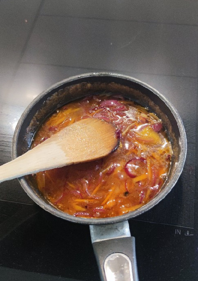 Una foto de Salsa agridulce