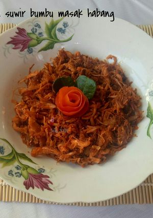 Foto resep Ayam suwir bumbu masak habang