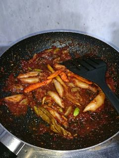 Foto resep 1. Sambel goreng cumi asin