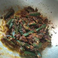 A picture of Bhindi fry.