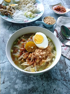 Foto resep Soto Ayam Lamongan Dengan Koya