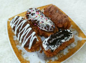 Foto resep Pisang Goreng Pasir (Aneka Topping)