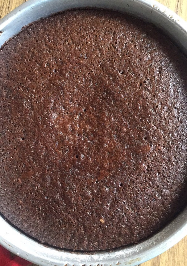Una foto de Torta de chocolate vegana