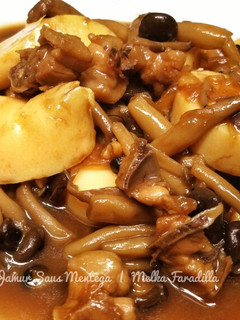 Foto resep Tofu Shimeji Saus Mentega