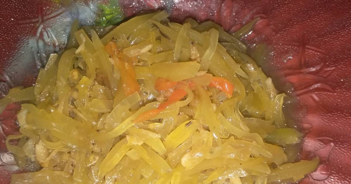 155 Resep Tumis Pepaya Muda Pedas Ebi Enak Dan Mudah Cookpad