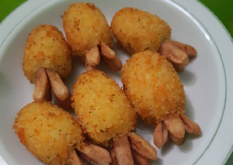Bahan Resep Sotang (sosis kentang) gurita Yummy