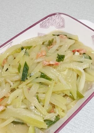Foto resep Tumis Labu Siam Ebi