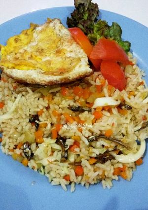 Foto resep Nasi Goreng teri (tanpa bawang merah)