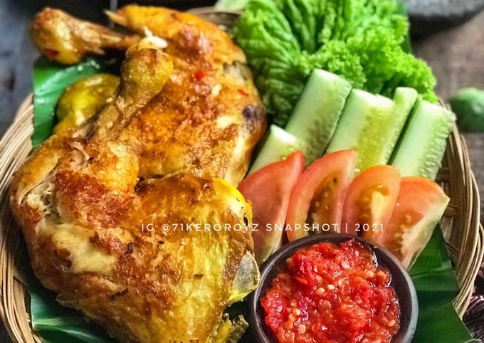 Resipi 🇮🇩 Ayam Penyet Sambal Korek Oleh Keroroyz Royz Cookpad