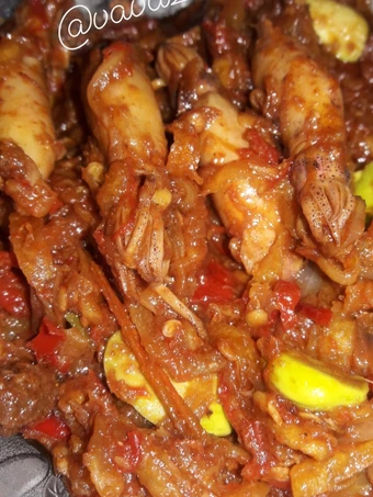 Cara Mudah Membikin Resep  Cumi Asin Pete (Pedas Manis) yang Sempurna, Bikin Ketagihan