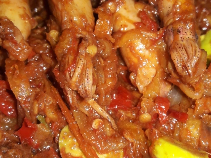 Cara Mudah Membikin Resep  Cumi Asin Pete (Pedas Manis) yang Sempurna, Bikin Ketagihan