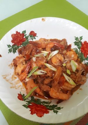 Foto resep Udang Saos Tomat