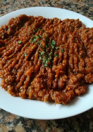 صورة لوصفة زعلوك (الباذنجان)